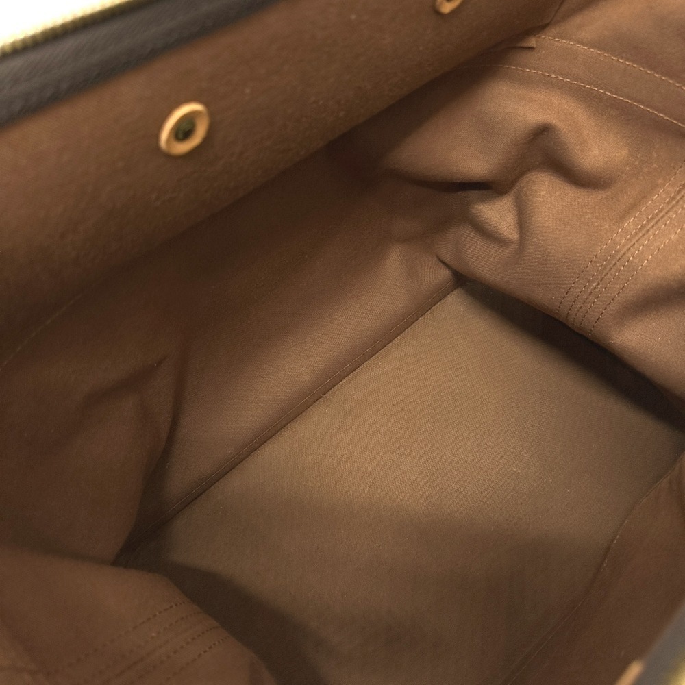 LOUIS VUITTON Authentic Brown Monogram Canvas Boston Bag - Picture 14 of 16